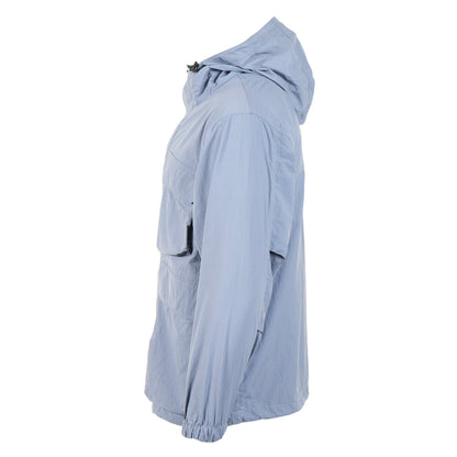 Nylon Double Rip Jacket Light Blue