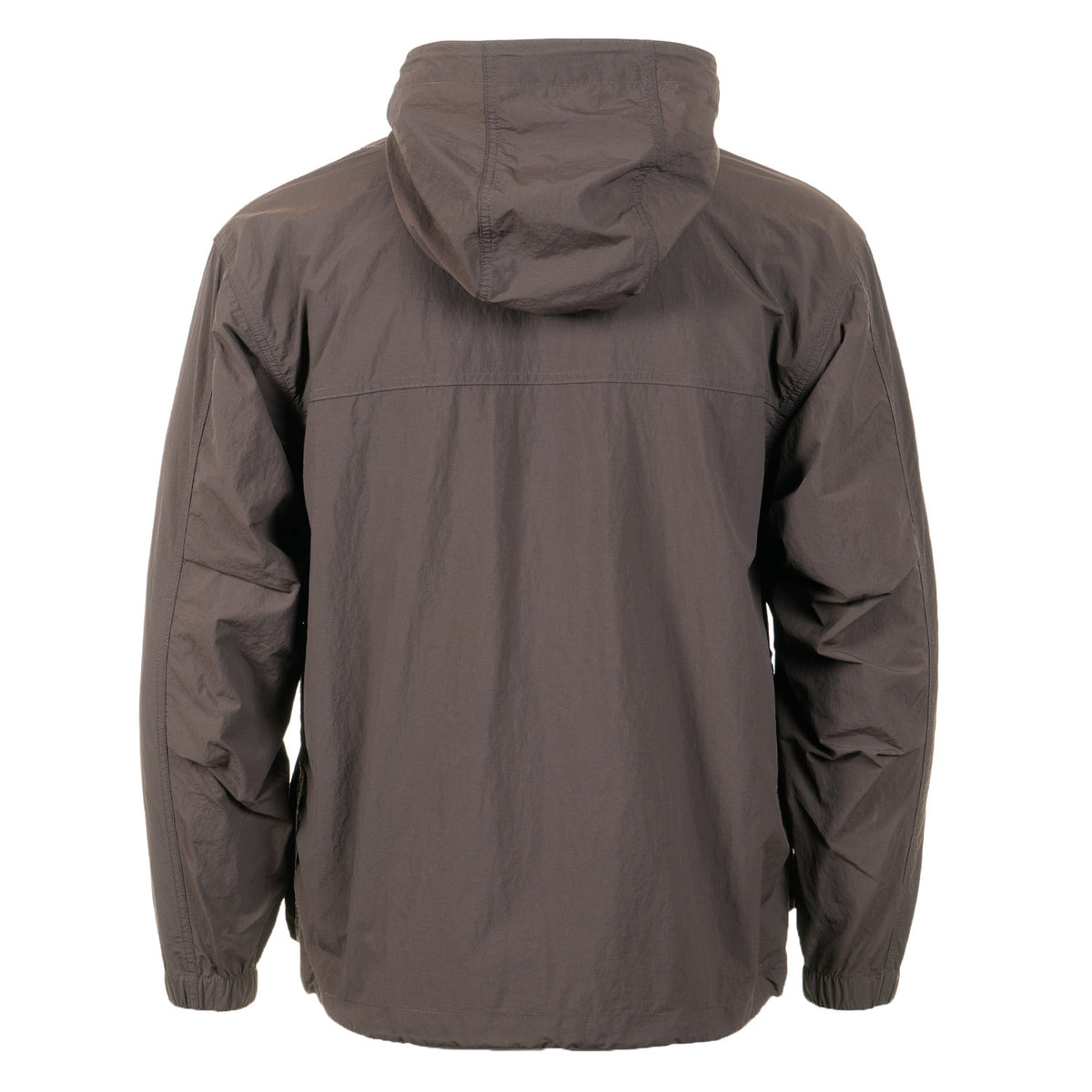 Nylon Double Rip Jacket Dark Brown