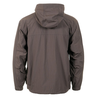 Nylon Double Rip Jacket Dark Brown