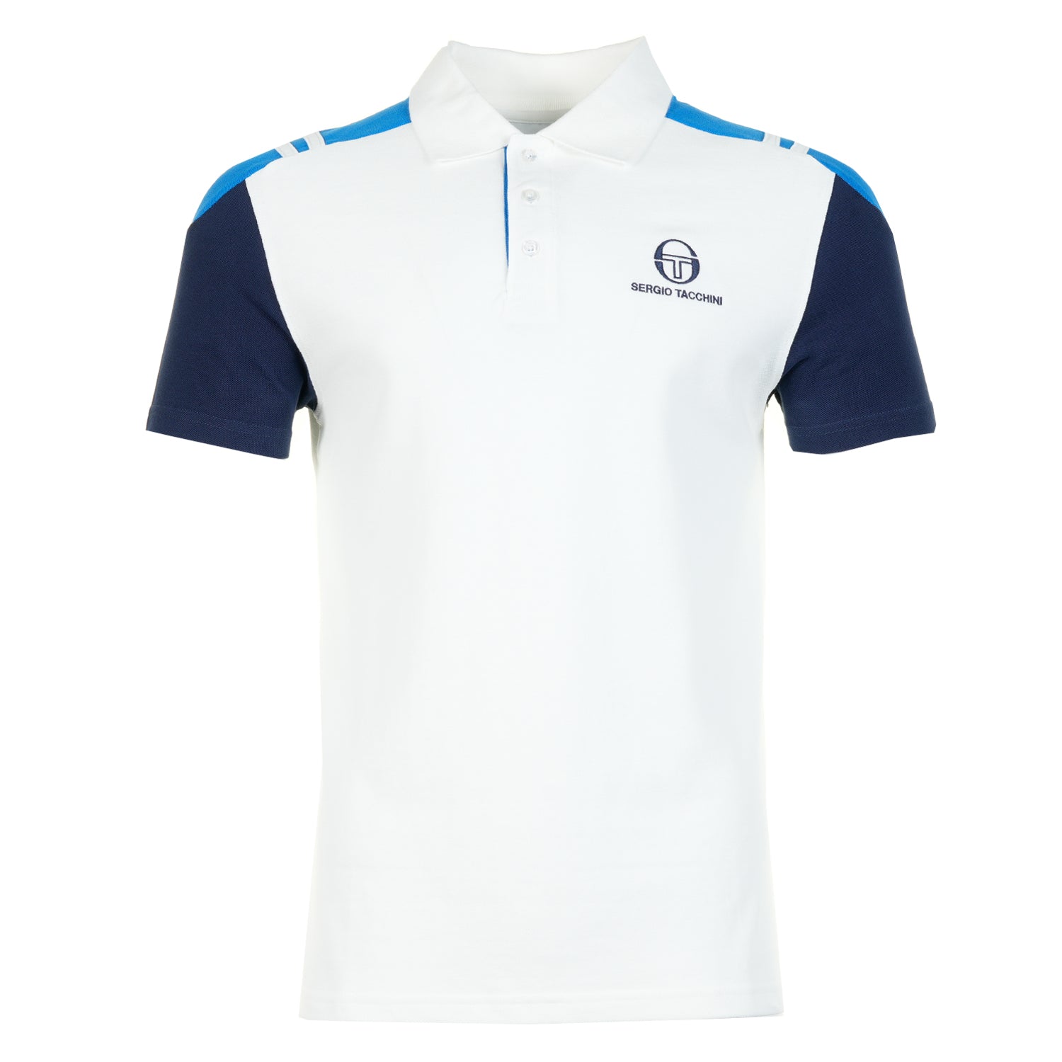 Sergio Tacchini Drive Polo Shirt White