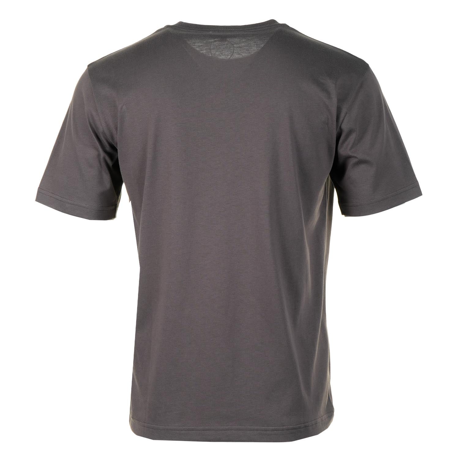 Dyrehaven Organic Logo Print T Shirt Shale
