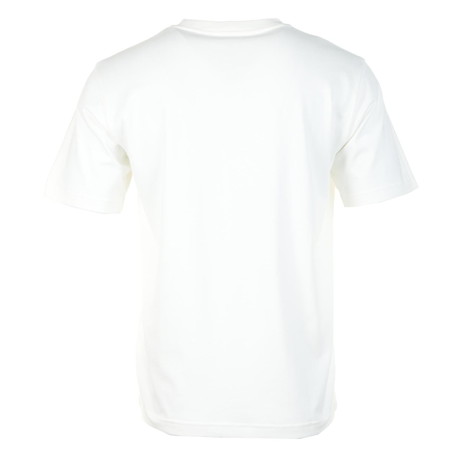 Dyrehaven Organic Logo Print T Shirt White