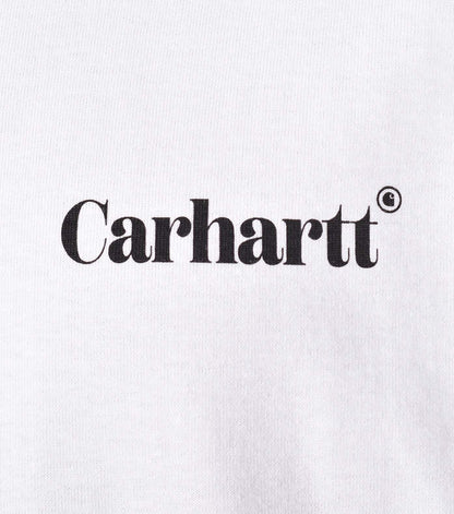 Short Sleeve Fold Duck T Shirt White