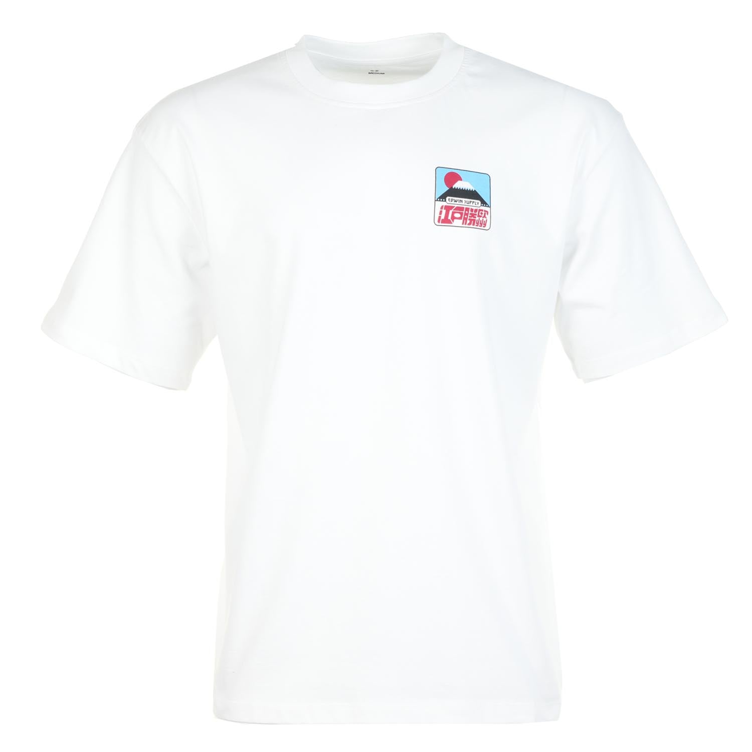 Sunset On Fuji San Short Sleeve T Shirt White