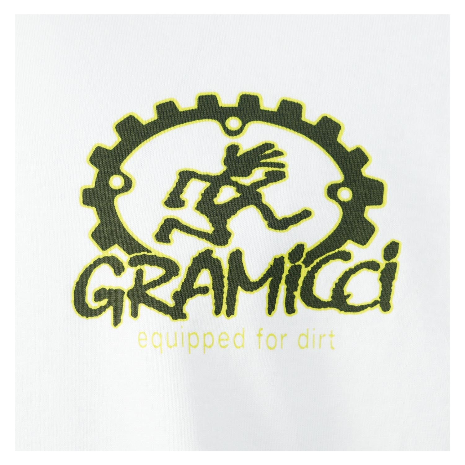 Equipped For Dirt Tee White