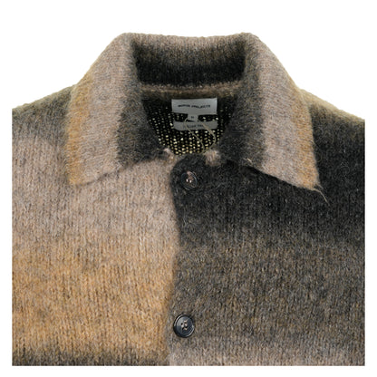 Erik Gradient Alpaca Wool Jacket Utility Khaki