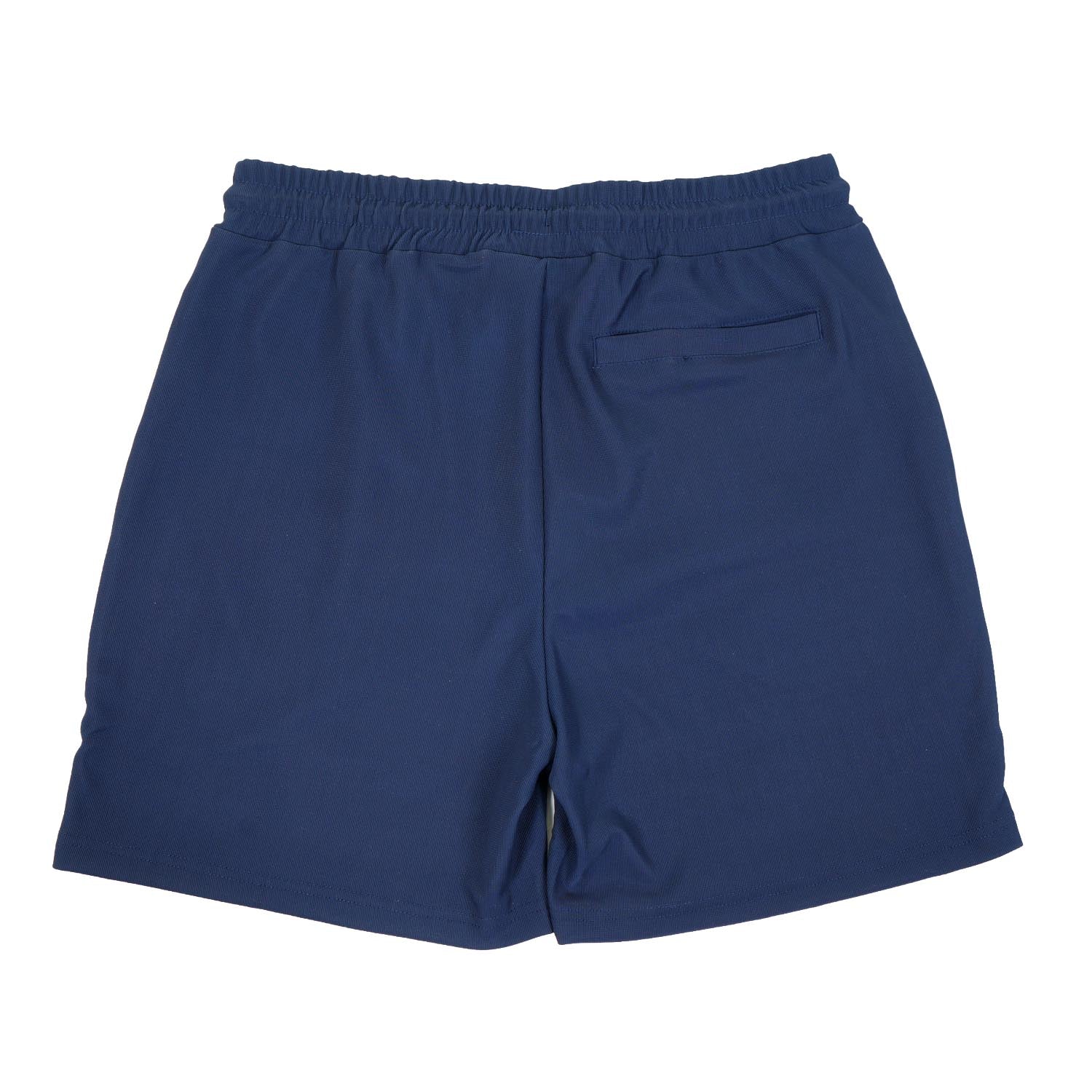 Eusebio Pin Tuck Shorts Navy