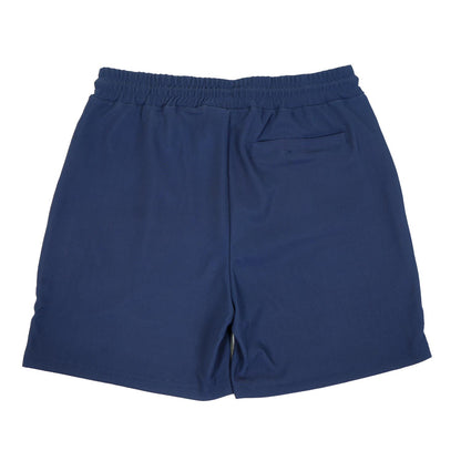 Eusebio Pin Tuck Shorts Navy