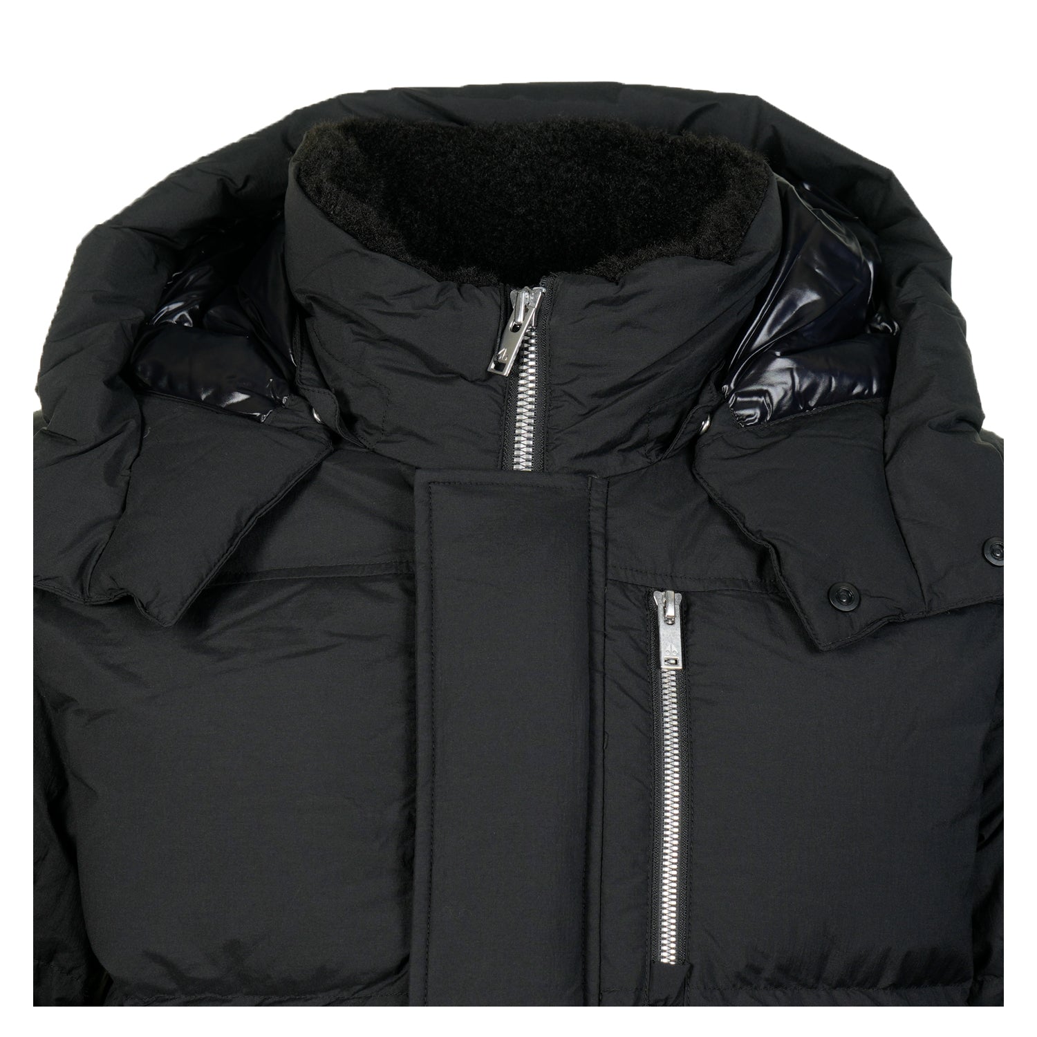 Everest 3Q Puffer Jacket Black