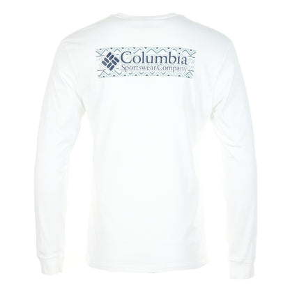 Long Sleeve Explorers Canyon T Shirt White