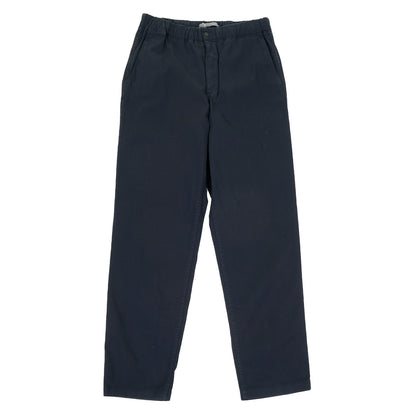 Ezra Relaxed Stretch Twill Trousers Dark Navy