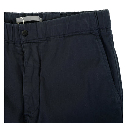 Ezra Relaxed Stretch Twill Trousers Dark Navy