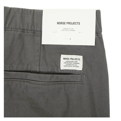Ezra Relaxed Stretch Twill Trousers Graphite