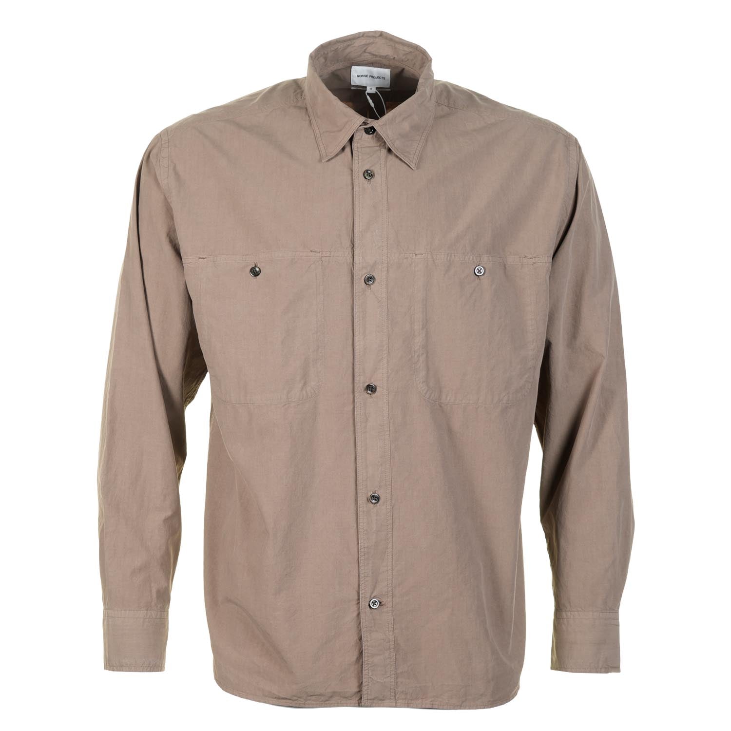 Falster Tencel Oversized Shirt Walnut