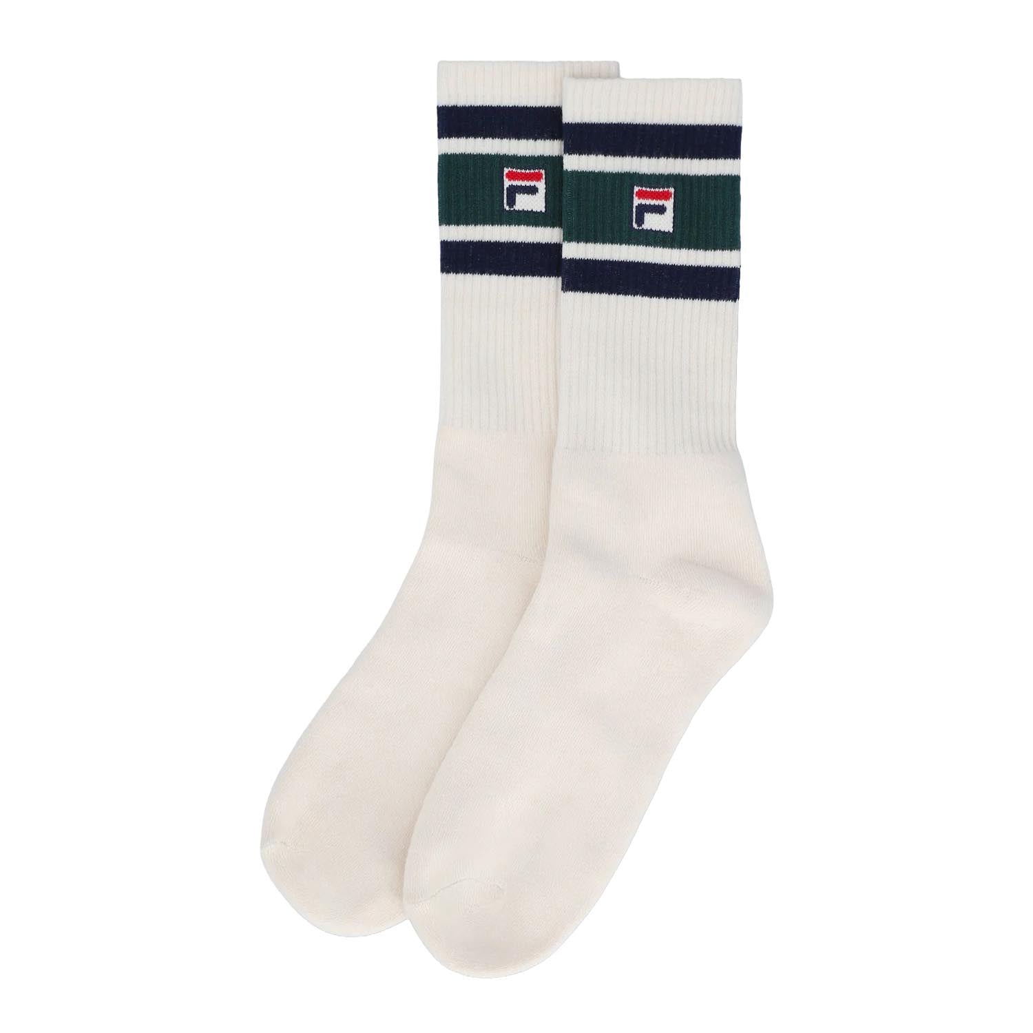 Russel 3 Pack Stripe Socks Gardenia