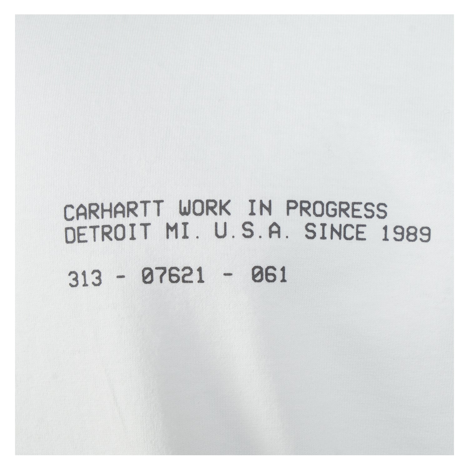 Short Sleeve Feather Progress T Shirt White