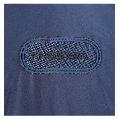 Fibre Down Long Hooded Parka Navy