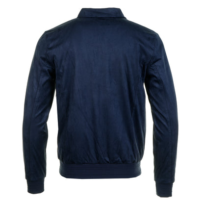Francesco Suede Jacket Fila Navy