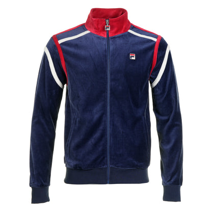 Gabriele Contrast Panel Track Top Fila Navy