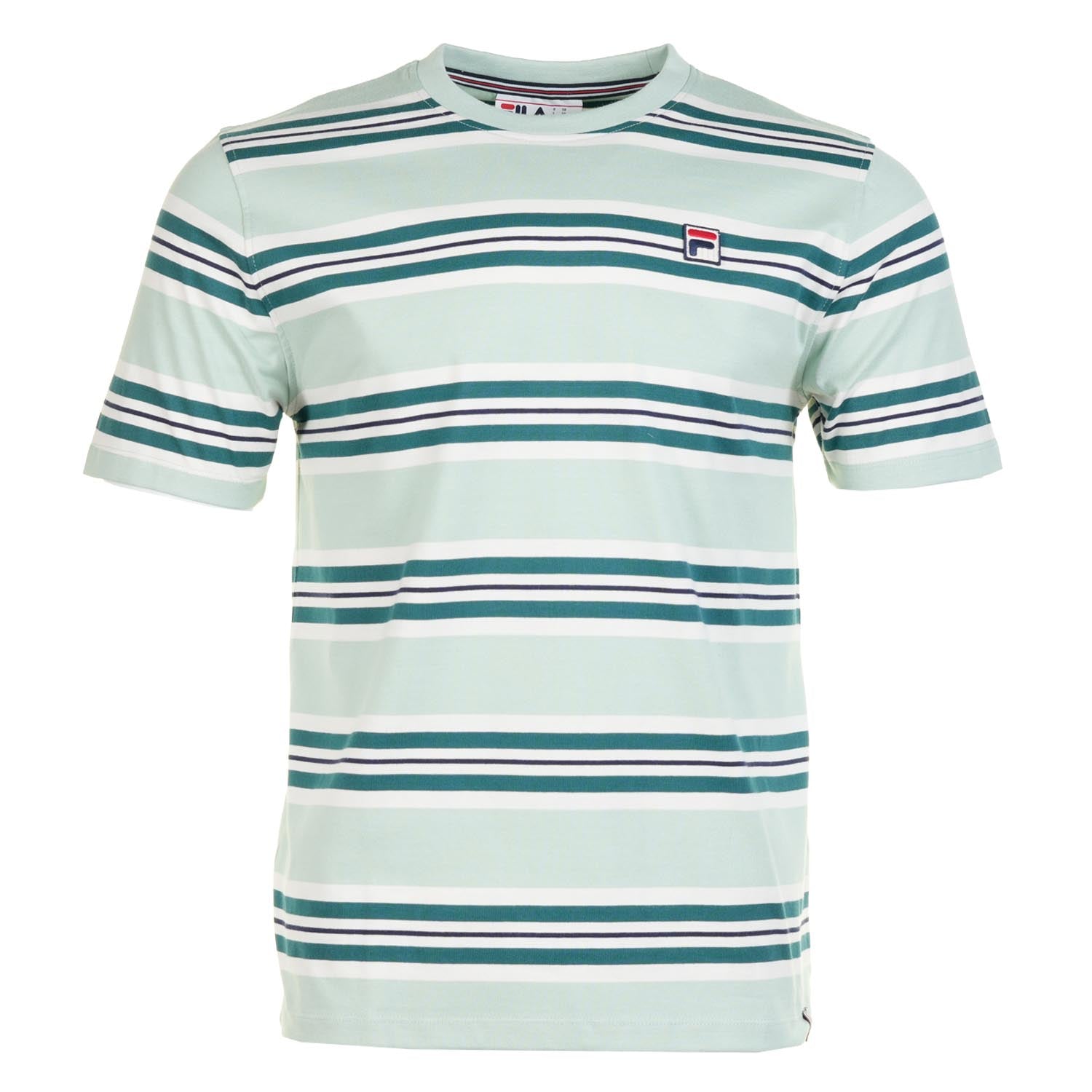 Fila Cesare Yarn Dye Stripe Tee Surf Spray