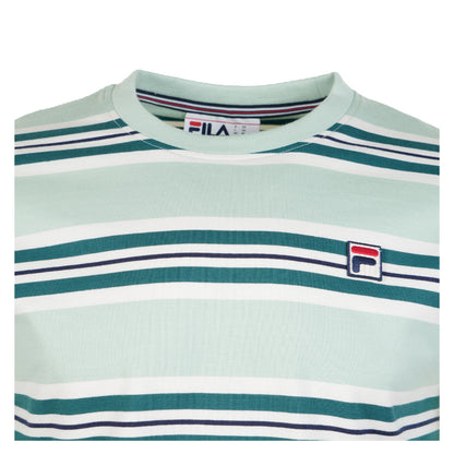 Cesare Yarn Dye Stripe Tee Surf Spray