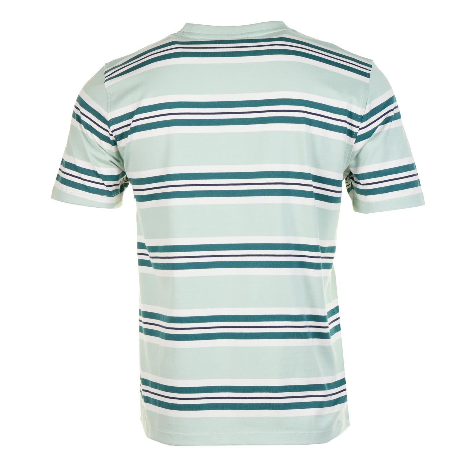 Cesare Yarn Dye Stripe Tee Surf Spray