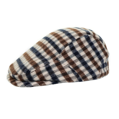 Aquascutum Club Check Wool Flat Cap Ragazzi – Ragazzi Clothing