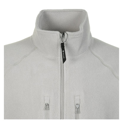 Water Repellent Fleece Jacket Light Grey