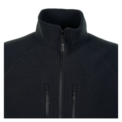 Water Repellent Fleece Jacket Black