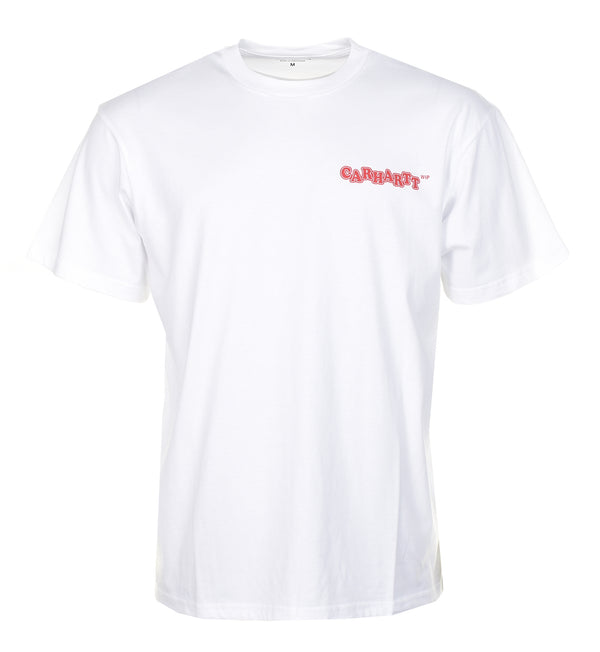 Short Sleeve Fast Food T Shirt White