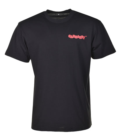 Short Sleeve Fast Food T Shirt Black
