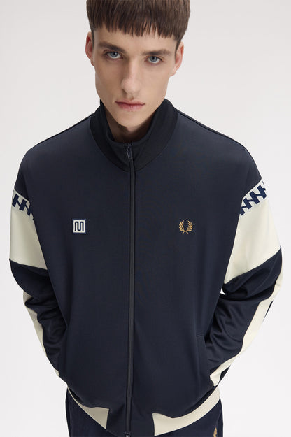 Meyba Cut And Sew Track Jacket Navy