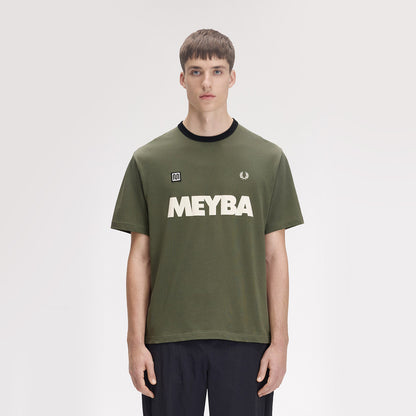 Fred Perry x Meyba Ringer T-Shirt in Green
