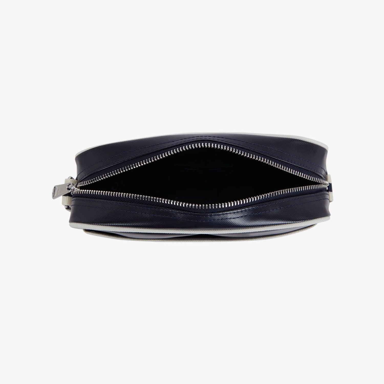 opened Classic Mini Shoulder Bag Navy