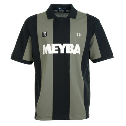 Meyba Cut And Sew Polo Shirt Black