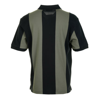 Meyba Cut And Sew Polo Shirt Black