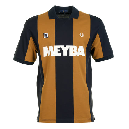 Meyba Cut And Sew Polo Shirt Navy