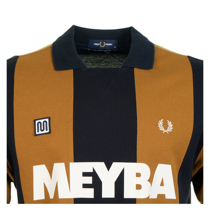 Meyba Cut And Sew Polo Shirt Navy