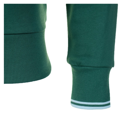 Crew Neck Sweatshirt Sport Green / Track Blue