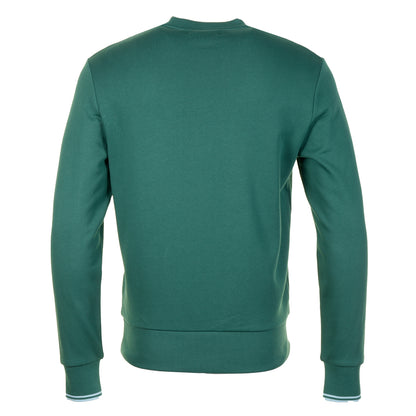 Crew Neck Sweatshirt Sport Green / Track Blue