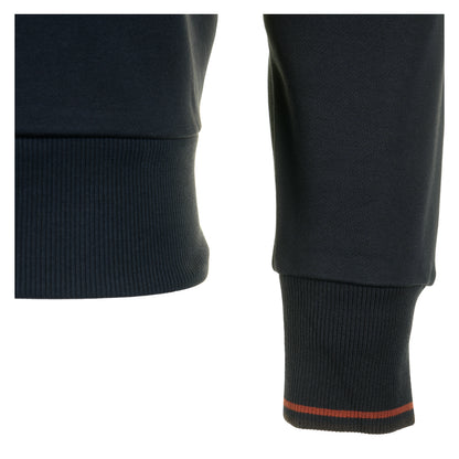 Crew Neck Sweatshirt Navy / Brandy / Rich Brown