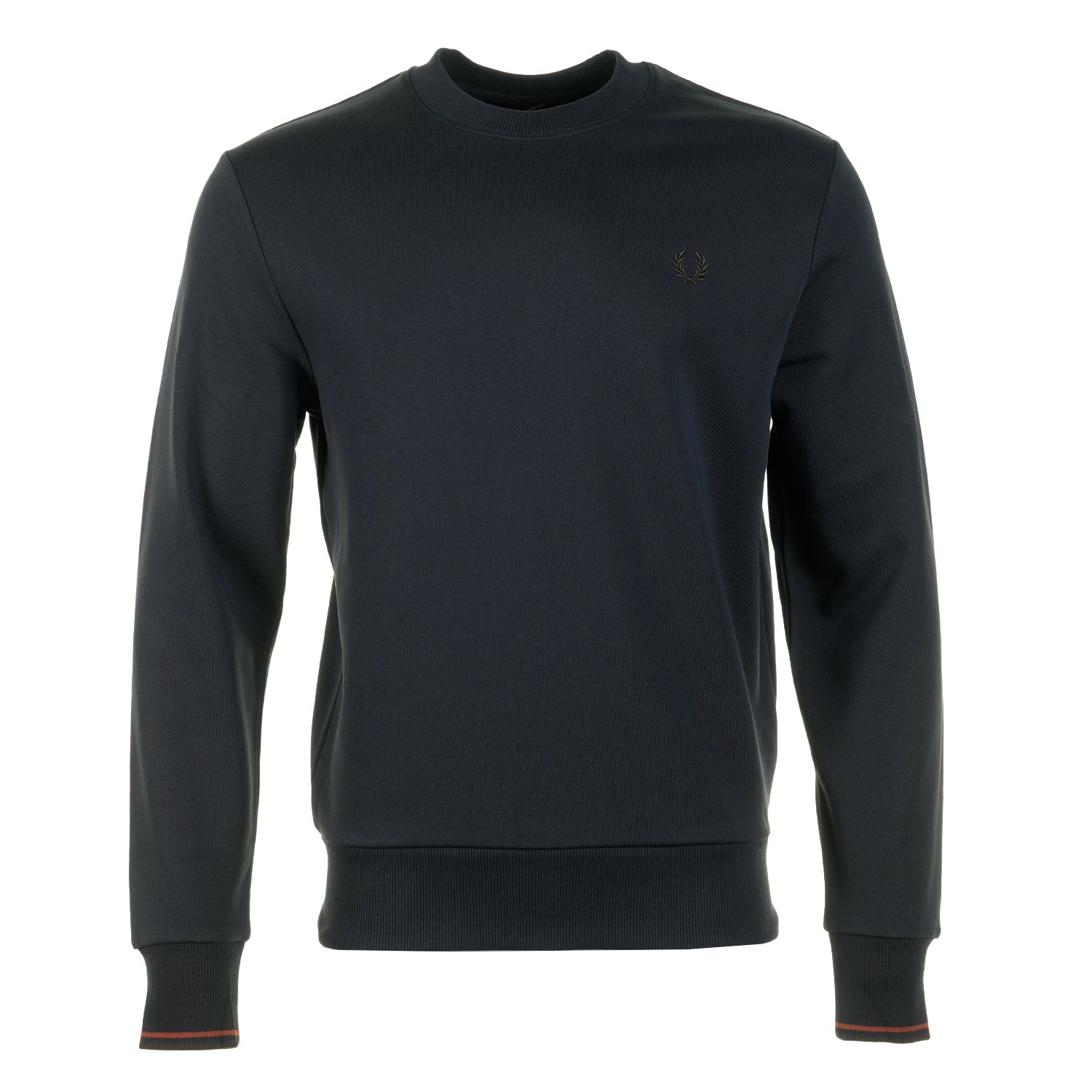 Crew Neck Sweatshirt Navy / Brandy / Rich Brown