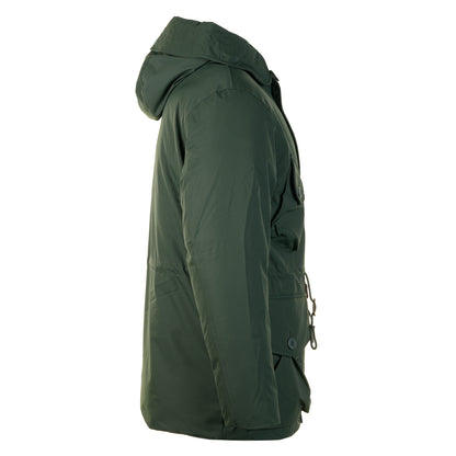 Patch Pocket Puffer Jacket Court Green