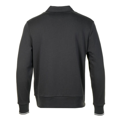 Half Zip Collared Sweatshirt Anchor Grey