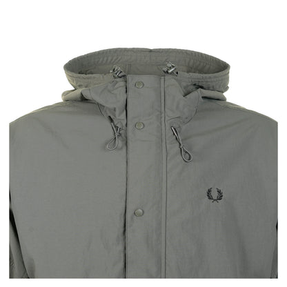 Cropped Ripstop Parka Field Green