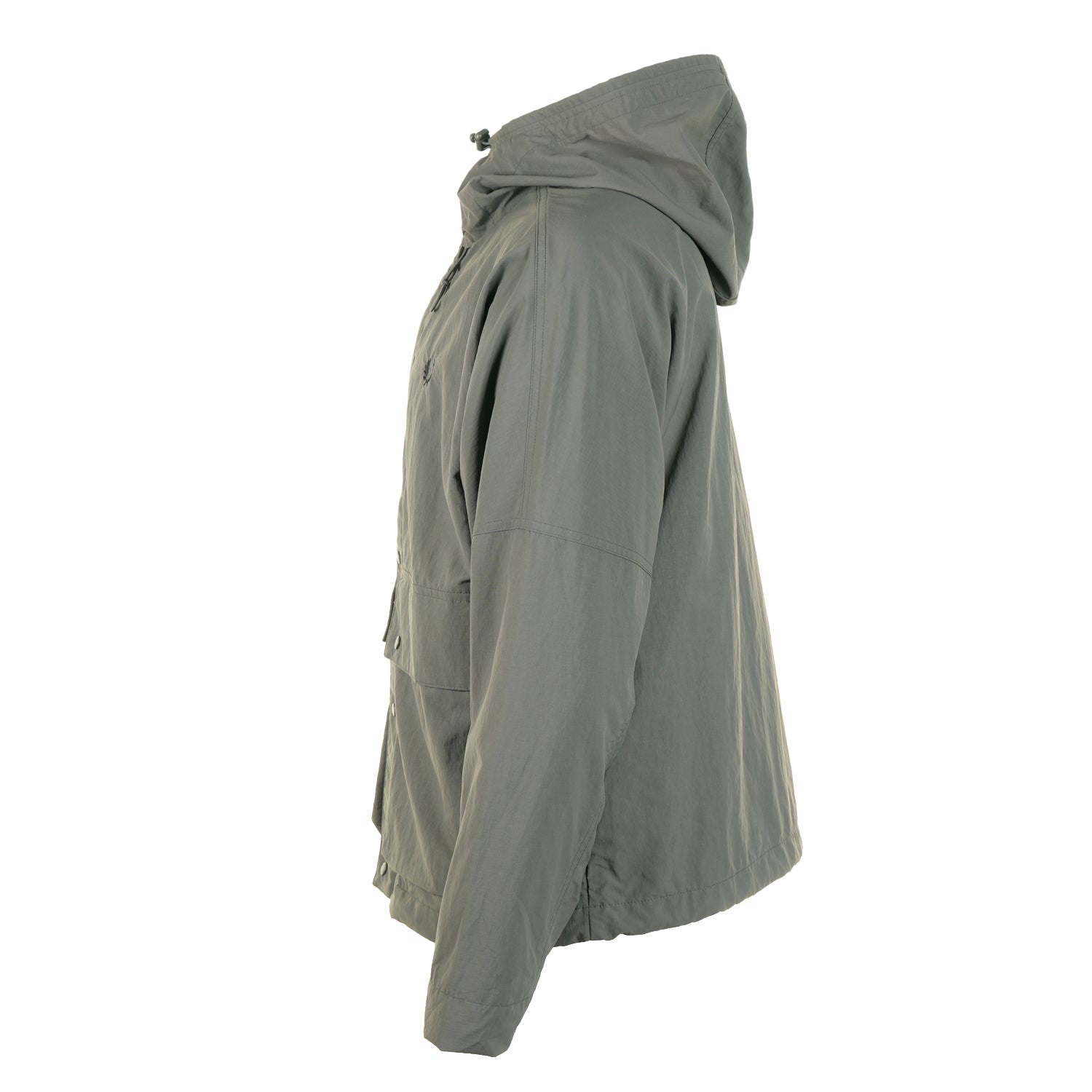 Cropped Ripstop Parka Field Green