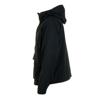 Cropped Ripstop Parka Black