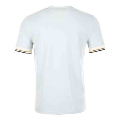 Twin Tipped Cuff T Shirt Dusky Blue