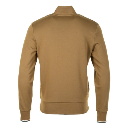 Half Zip Sweatshirt Shaded Stone Ecru