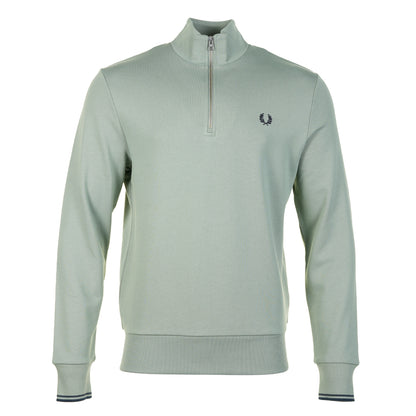 Half Zip Sweatshirt Bayleaf Dark Airforce